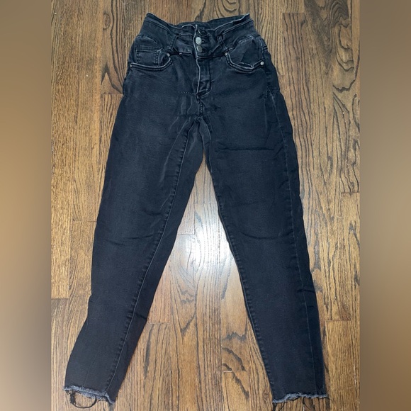 Black Jeans Women’s Size 5 Fire & Rain Denim - Picture 2 of 5